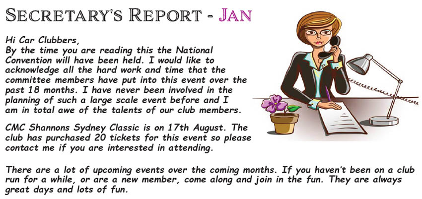 secretary report august 2022